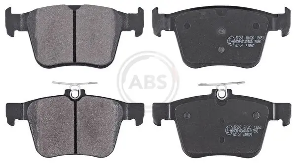 Handler.Part Brake pad set, disc brake ABS 37965 1