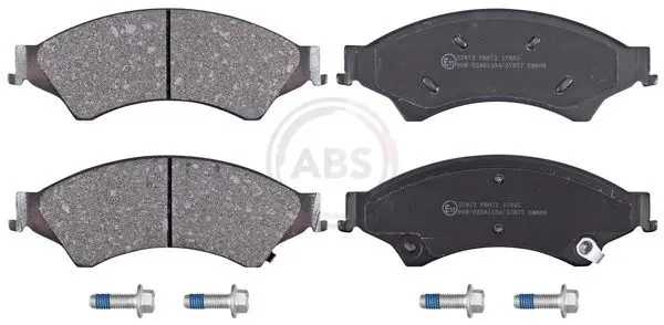 Handler.Part Brake pad set, disc brake ABS 37973 1