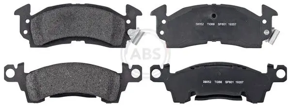 Handler.Part Brake pad set, disc brake ABS 38052 1