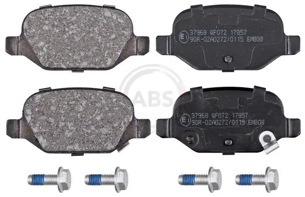 Handler.Part Brake pad set, disc brake ABS 37968 1