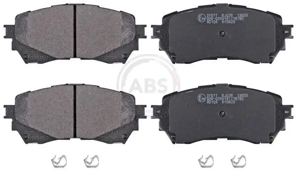 Handler.Part Brake pad set, disc brake ABS 37977 1