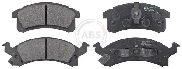 Handler.Part Brake pad set, disc brake ABS 38506 1