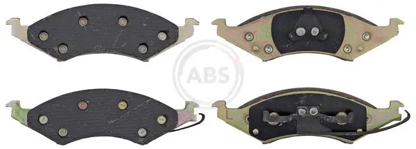 Handler.Part Brake pad set, disc brake ABS 38324 1