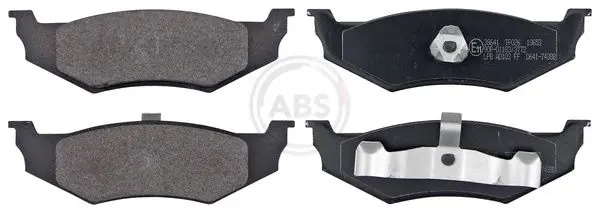 Handler.Part Brake pad set, disc brake ABS 38641 1