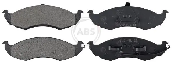 Handler.Part Brake pad set, disc brake ABS 38417 1