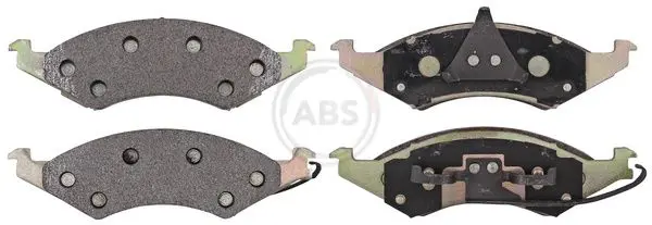 Handler.Part Brake pad set, disc brake ABS 38421 1