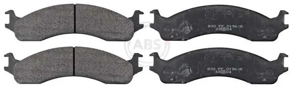 Handler.Part Brake pad set, disc brake ABS 38655 1