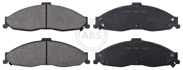 Handler.Part Brake pad set, disc brake ABS 38749 1