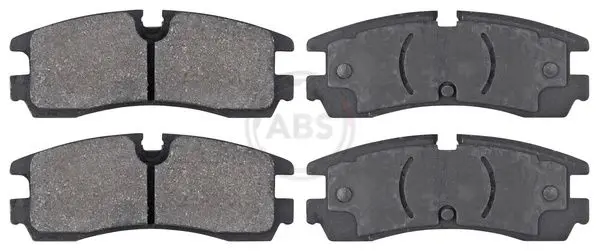 Handler.Part Brake pad set, disc brake ABS 38754 1