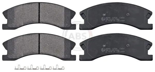 Handler.Part Brake pad set, disc brake ABS 38945 1