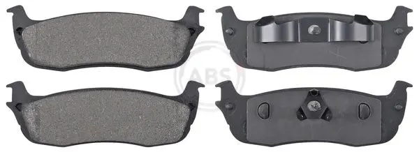 Handler.Part Brake pad set, disc brake ABS 38711 1