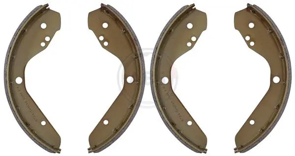 Handler.Part Brake shoe set ABS 8721 1