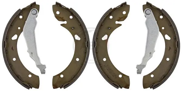 Handler.Part Brake shoe set ABS 9076 1