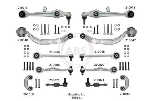 Handler.Part Suspension kit ABS 219902 1