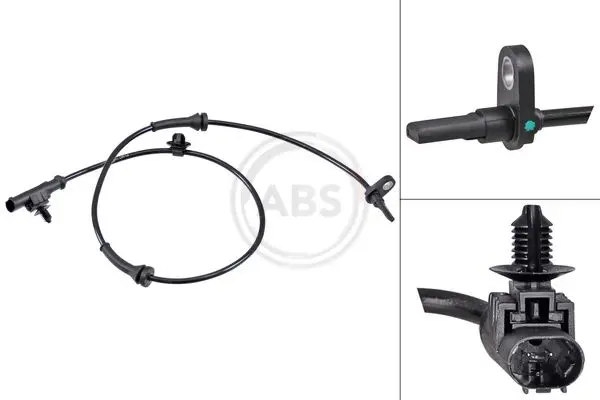 Handler.Part Sensor, wheel speed ABS 30768 1