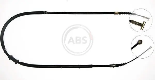 Handler.Part Cable, parking brake ABS K10057 1