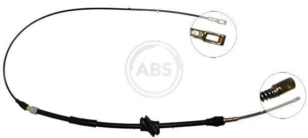 Handler.Part Cable, parking brake ABS K10137 1