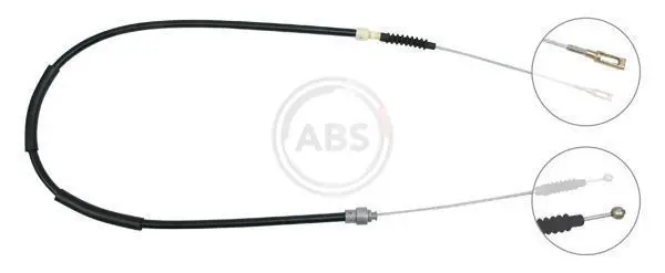 Handler.Part Cable, parking brake ABS K10056 1