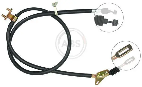 Handler.Part Cable, parking brake ABS K11088 1