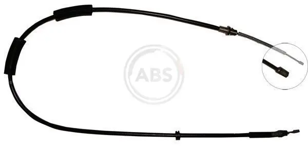 Handler.Part Cable, parking brake ABS K10715 1