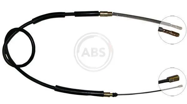 Handler.Part Cable, parking brake ABS K11566 1