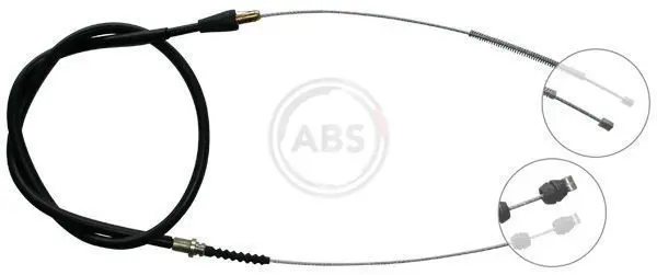 Handler.Part Cable, parking brake ABS K12078 1