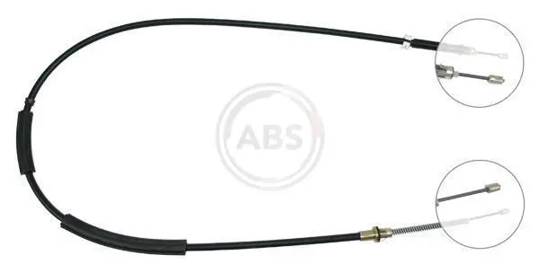 Handler.Part Cable, parking brake ABS K12115 1