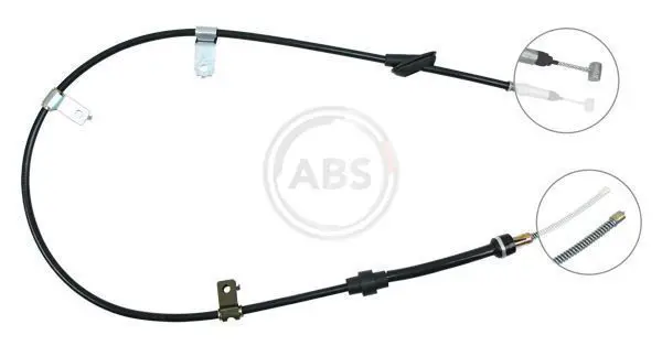 Handler.Part Cable, parking brake ABS K12497 1