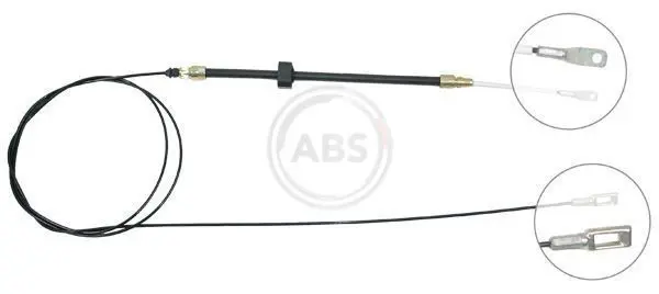 Handler.Part Cable, parking brake ABS K13231 1