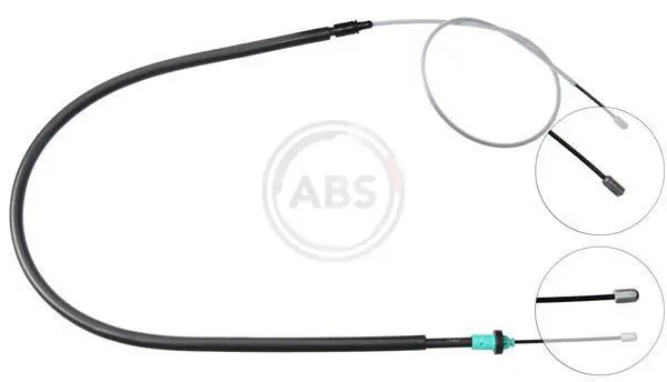 Handler.Part Cable, parking brake ABS K13076 1