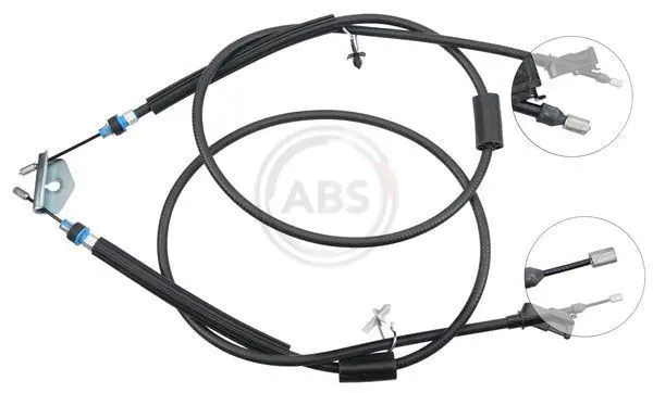 Handler.Part Cable, parking brake ABS K13475 1