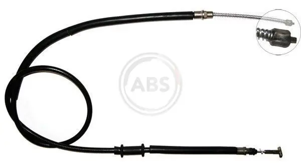 Handler.Part Cable, parking brake ABS K13627 1