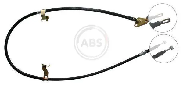 Handler.Part Cable, parking brake ABS K14467 1