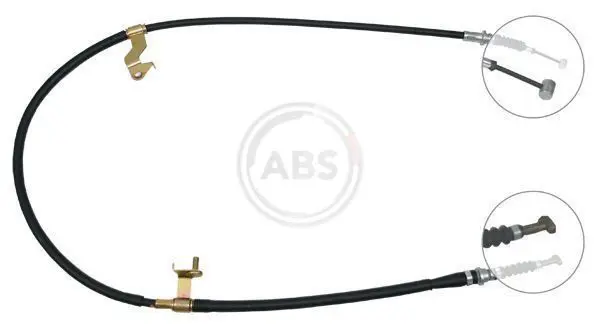 Handler.Part Cable, parking brake ABS K14497 1