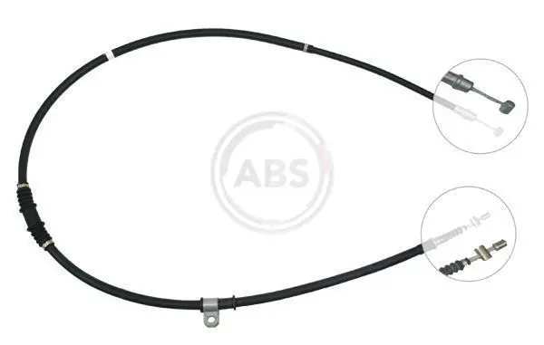 Handler.Part Cable, parking brake ABS K14897 1