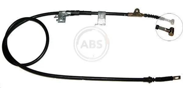 Handler.Part Cable, parking brake ABS K15237 1