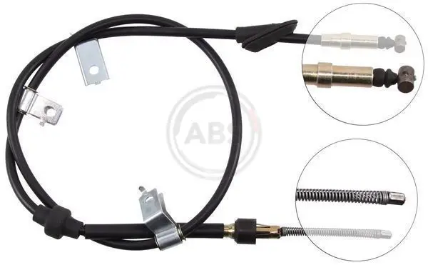 Handler.Part Cable, parking brake ABS K15718 1