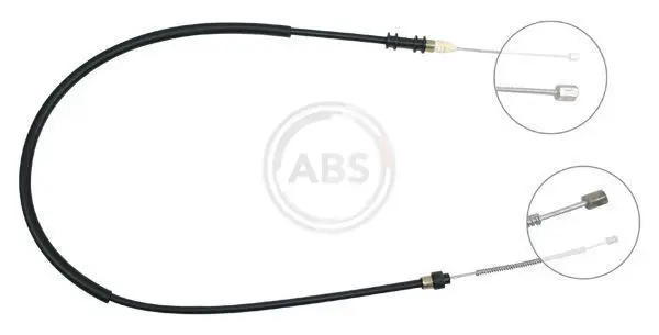 Handler.Part Cable, parking brake ABS K15617 1