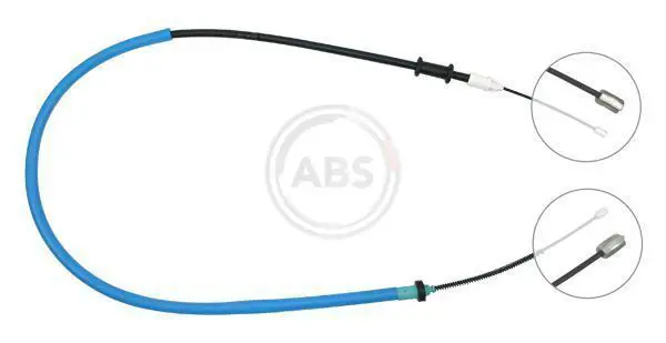 Handler.Part Cable, parking brake ABS K15628 1