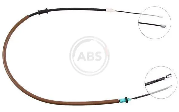 Handler.Part Cable, parking brake ABS K15638 1