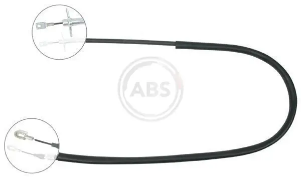 Handler.Part Cable, parking brake ABS K16407 1