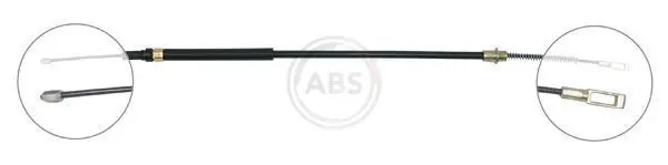 Handler.Part Cable, parking brake ABS K16888 1