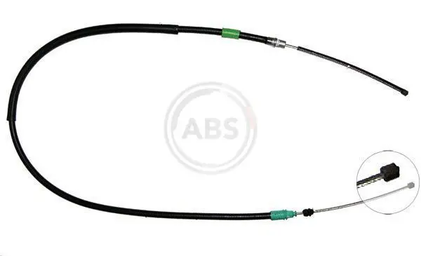 Handler.Part Cable, parking brake ABS K16897 1