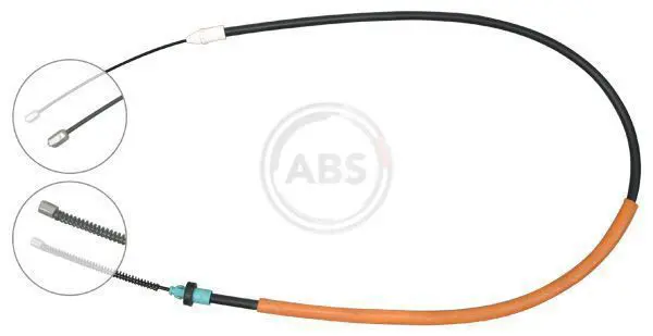 Handler.Part Cable, parking brake ABS K16657 1