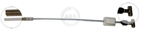 Handler.Part Cable, parking brake ABS K17371 1