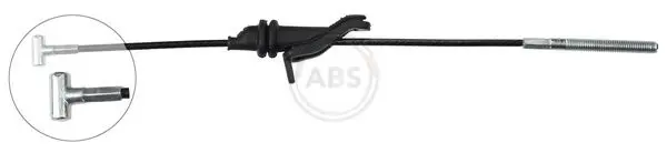 Handler.Part Cable, parking brake ABS K17501 1