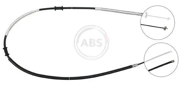 Handler.Part Cable, parking brake ABS K18058 1