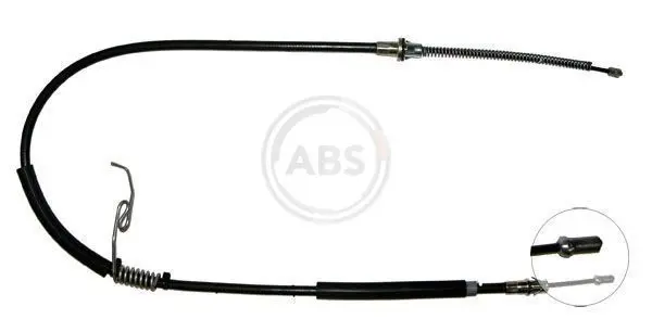 Handler.Part Cable, parking brake ABS K17858 1