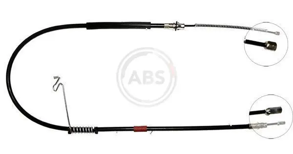 Handler.Part Cable, parking brake ABS K17878 1