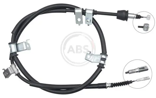 Handler.Part Cable, parking brake ABS K18550 1